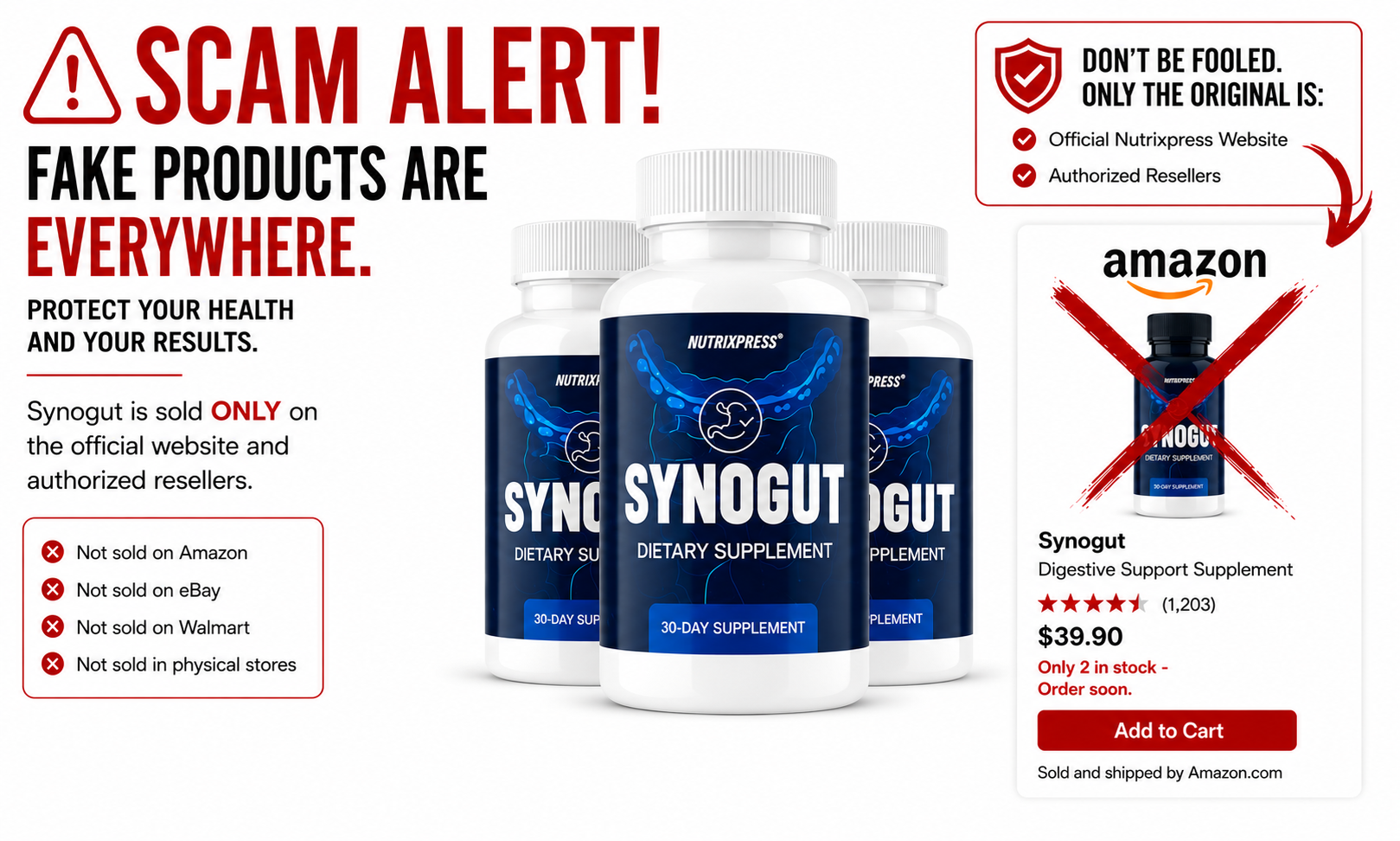 Synogut scam alert